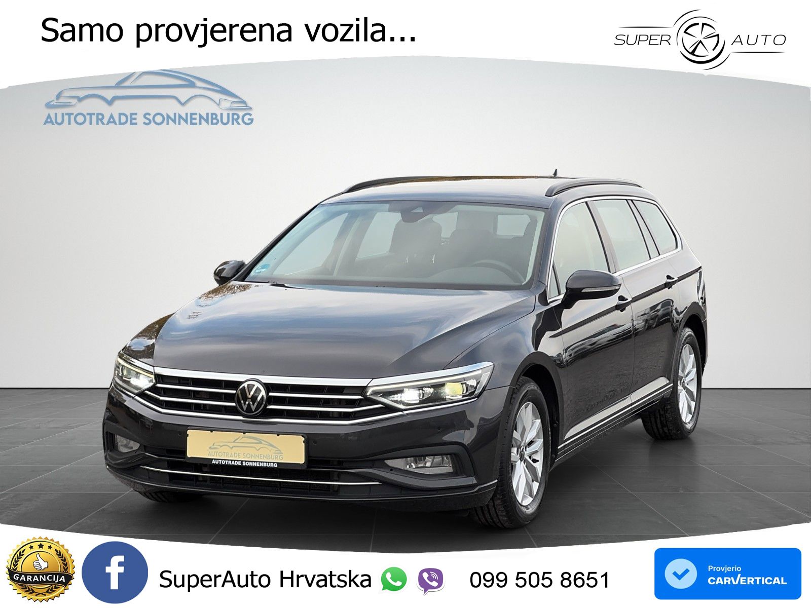 Volkswagen Passat Variant 2.0 TDI (150 KS) DSG LED+GR SJED+ACC