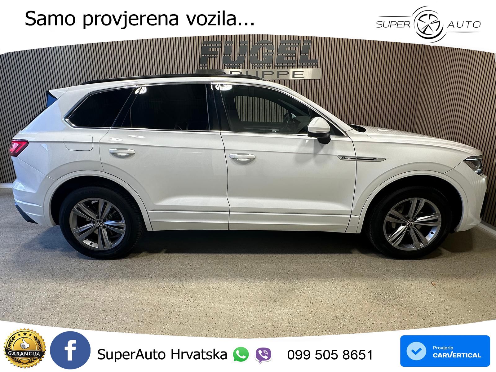 Volkswagen Touareg 3.0 V6 TDI (286 KS) 4MOTION Tiptronic R-Line LED+GR SJED+ACC