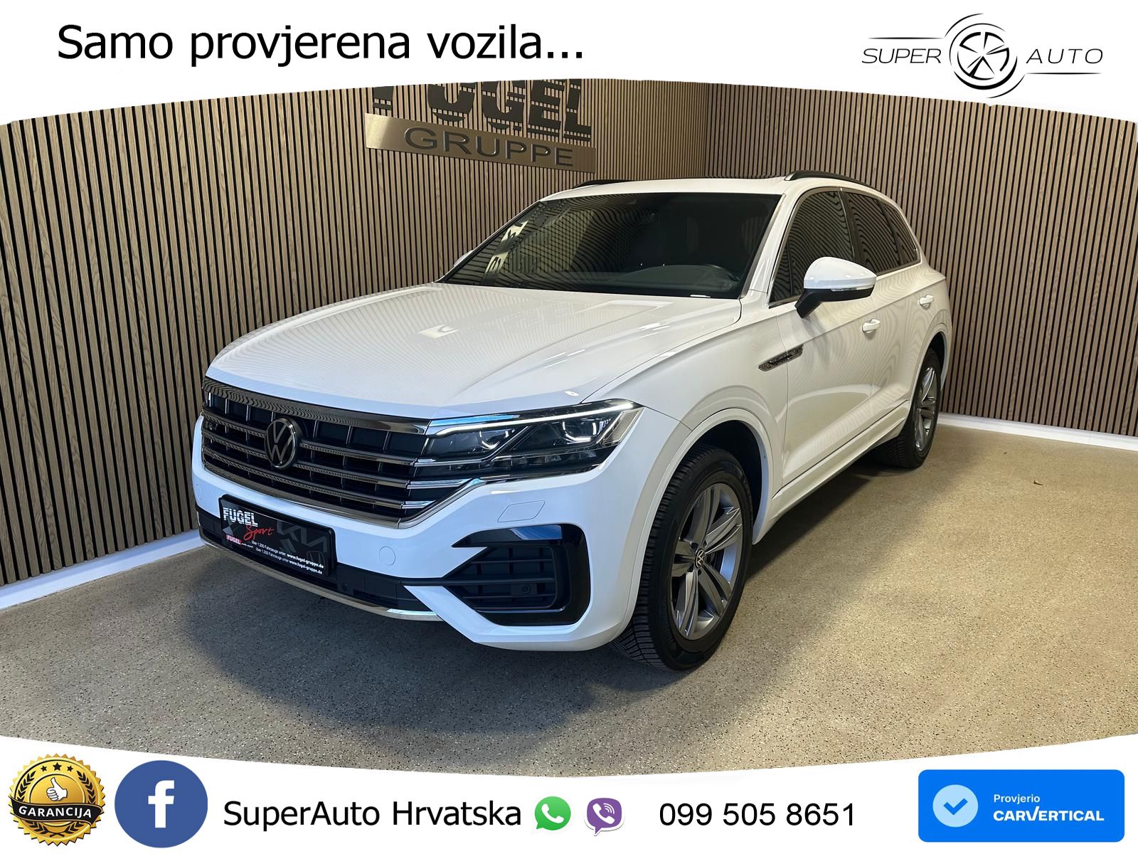 Volkswagen Touareg 3.0 V6 TDI (286 KS) 4MOTION Tiptronic R-Line LED+GR SJED+ACC