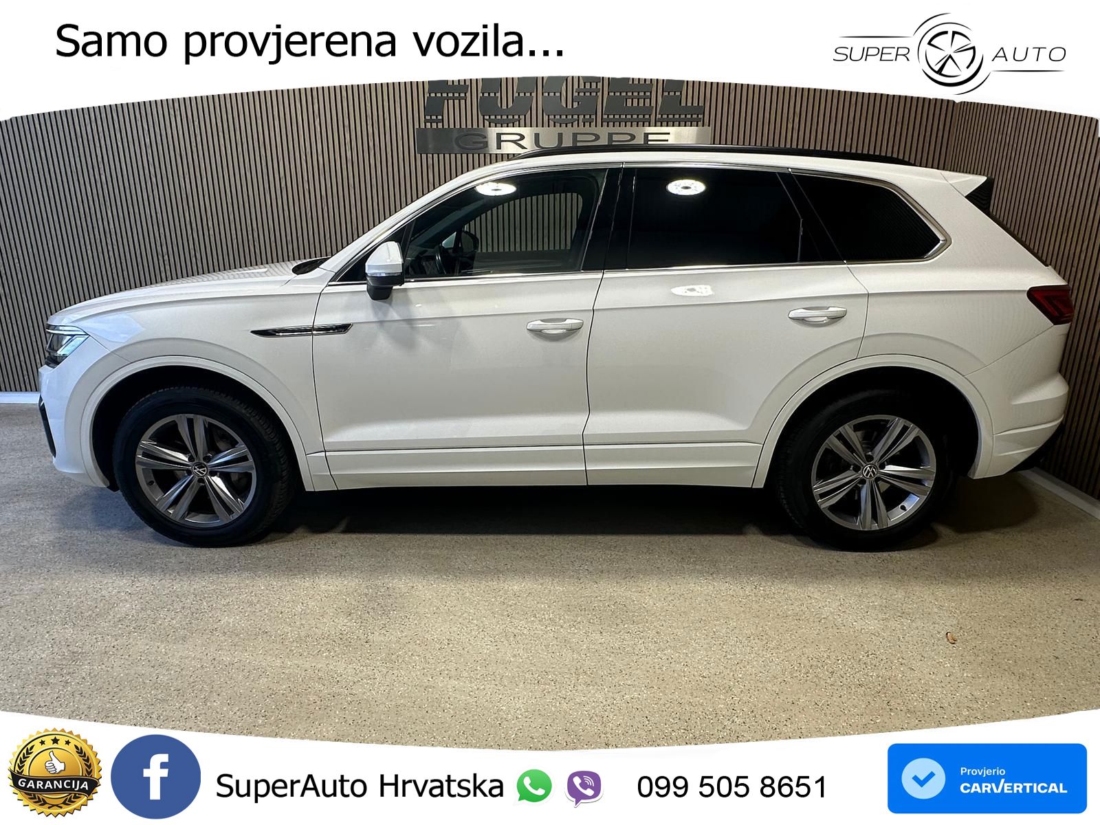Volkswagen Touareg 3.0 V6 TDI (286 KS) 4MOTION Tiptronic R-Line LED+GR SJED+ACC