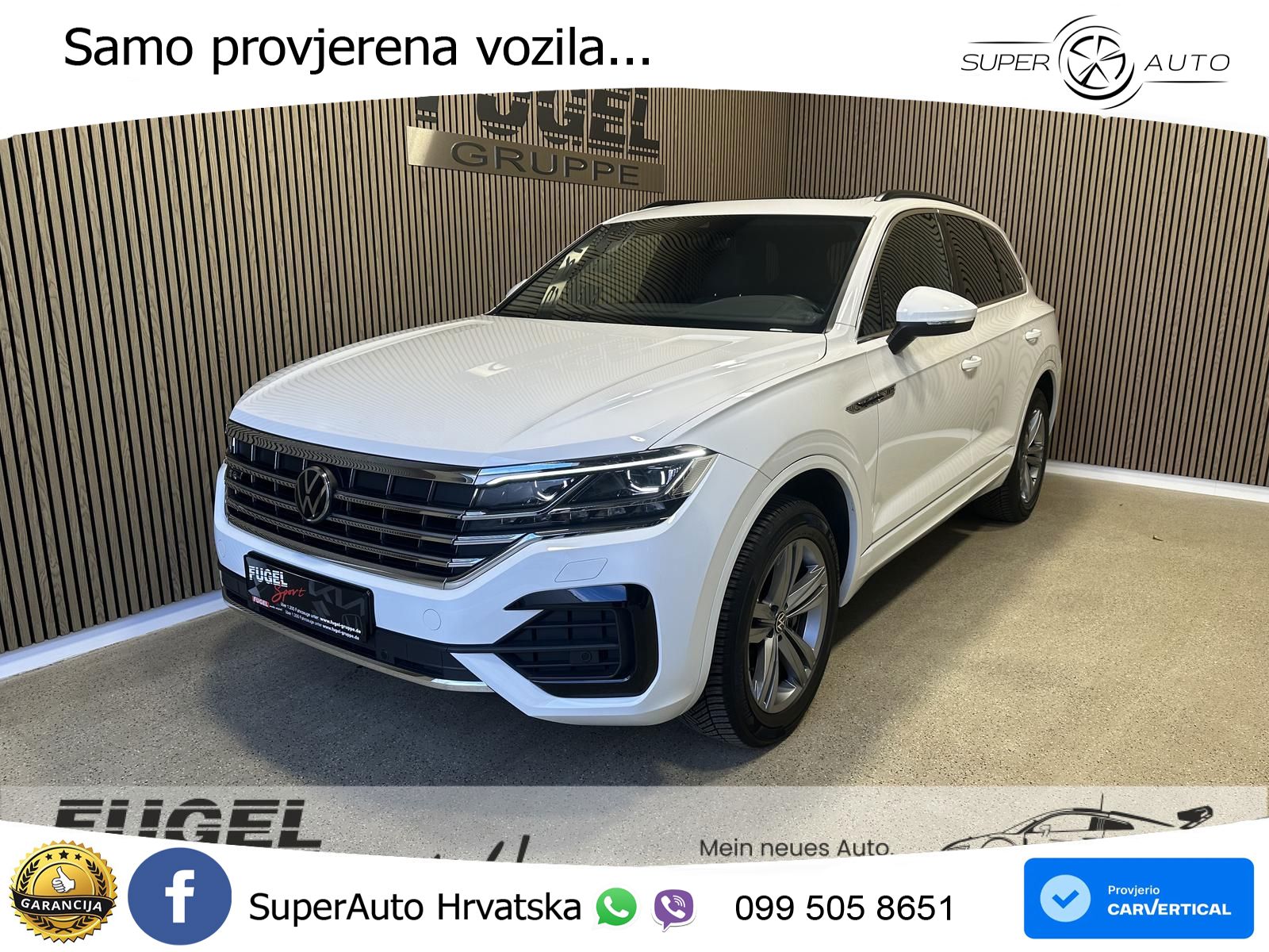 Volkswagen Touareg 3.0 V6 TDI (286 KS) 4MOTION Tiptronic R-Line LED+GR SJED+ACC
