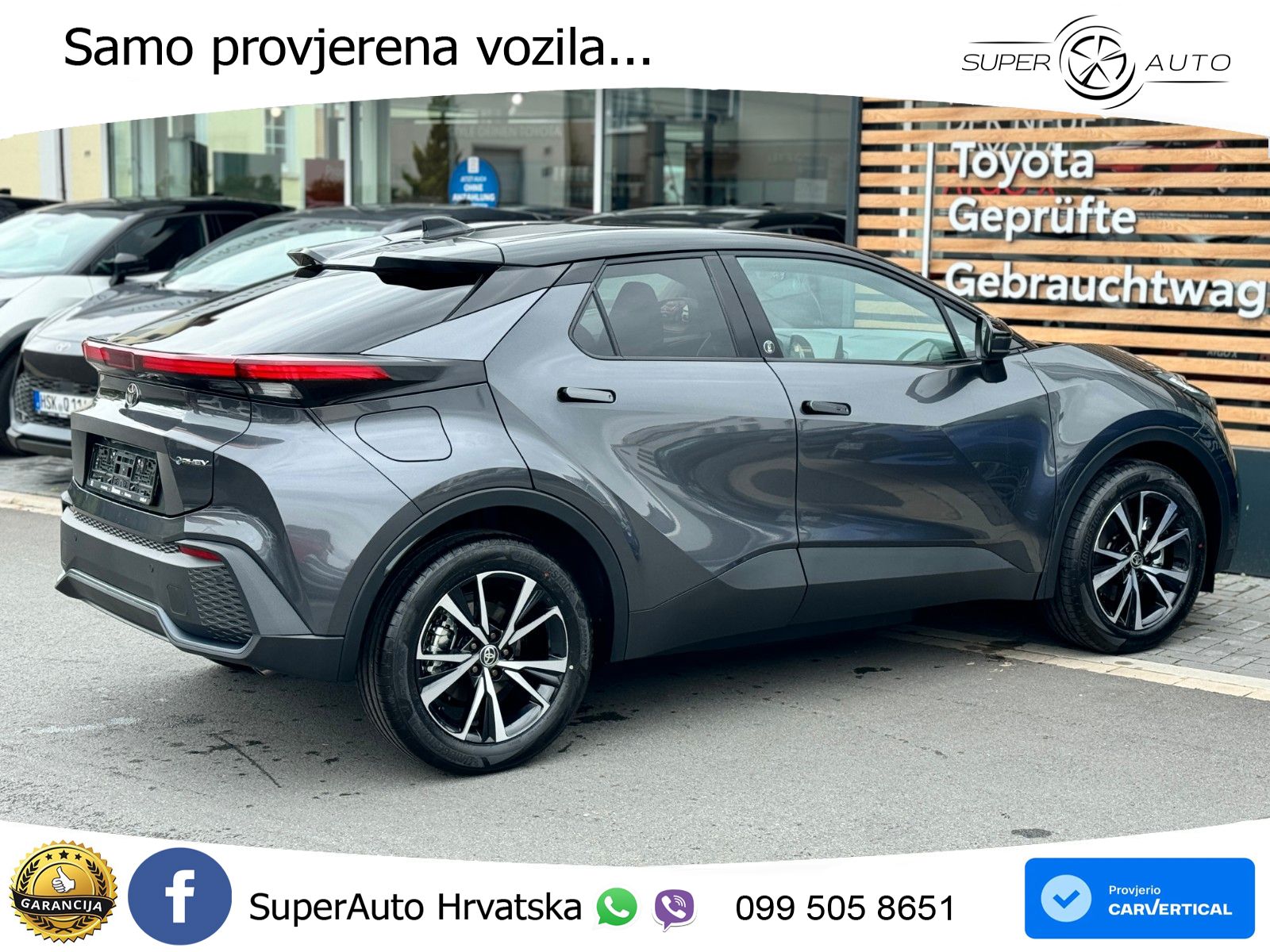 Toyota C-HR 2.0 (223 KS) PHEV e-CVT Team D LED+GR SJED+ACC