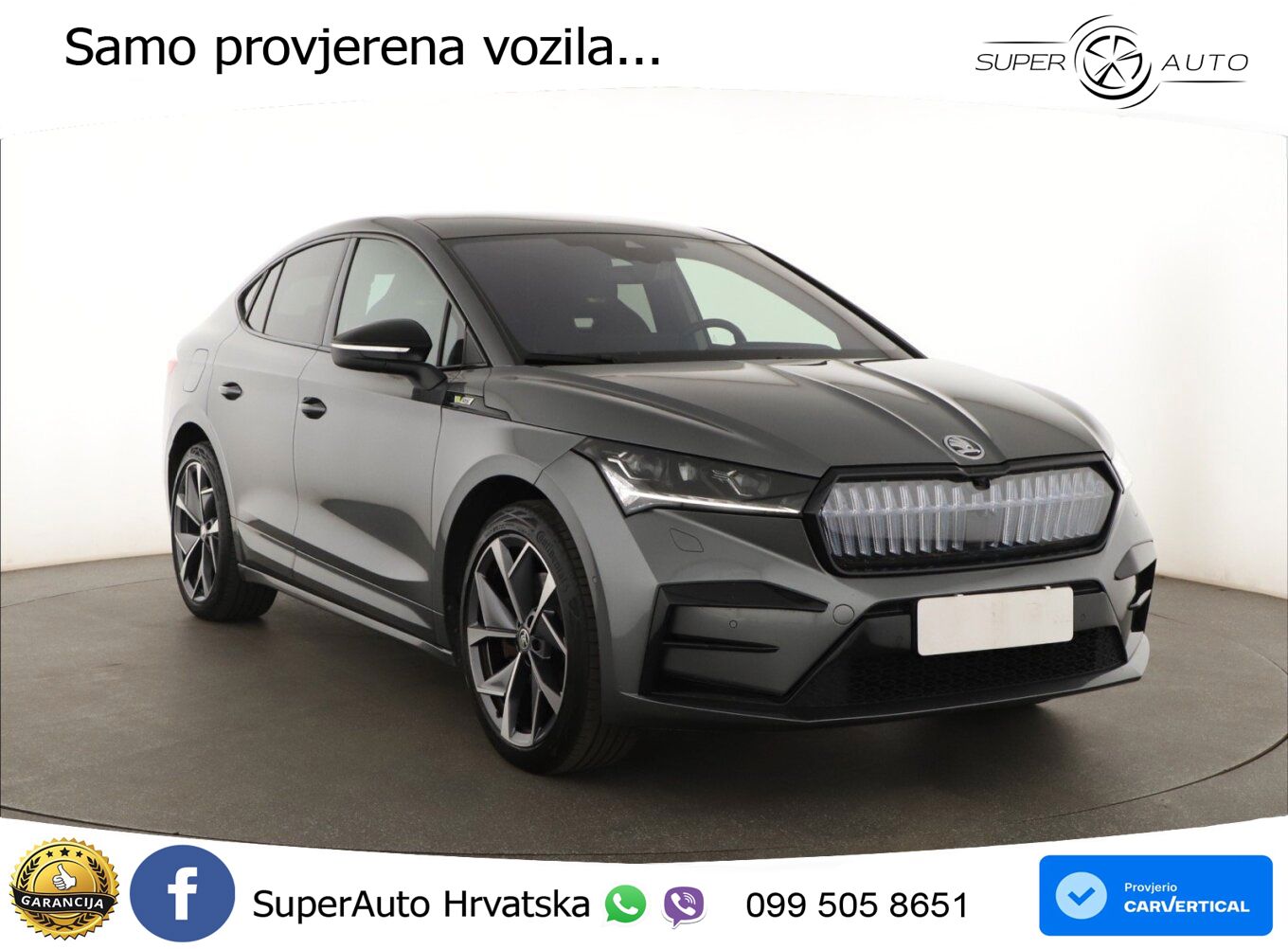Škoda Enyaq Coupe iV RS 82 kWh (299 KS) AWD