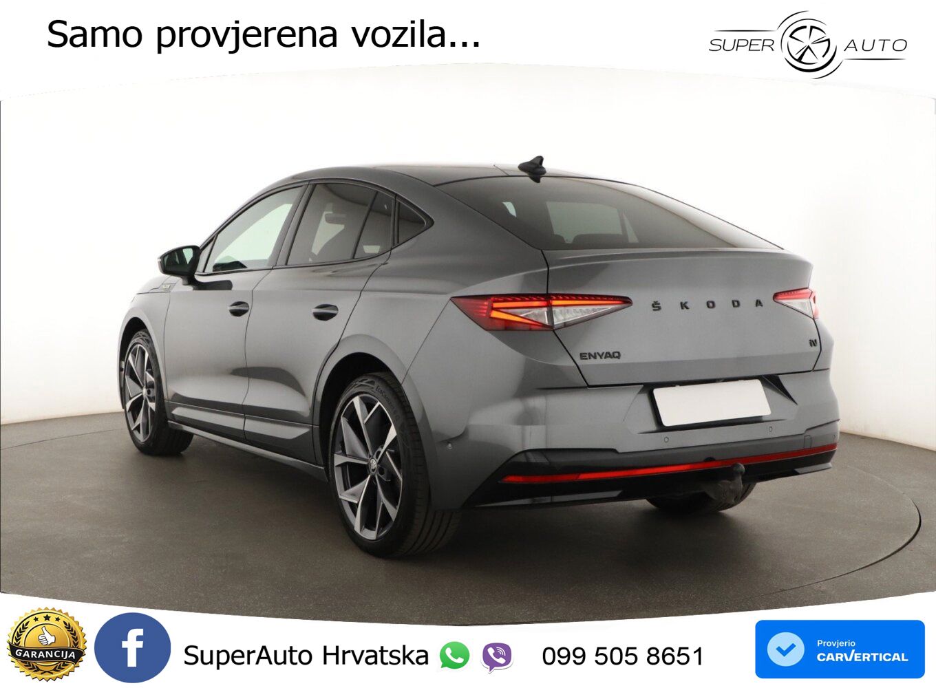 Škoda Enyaq Coupe iV RS 82 kWh (299 KS) AWD