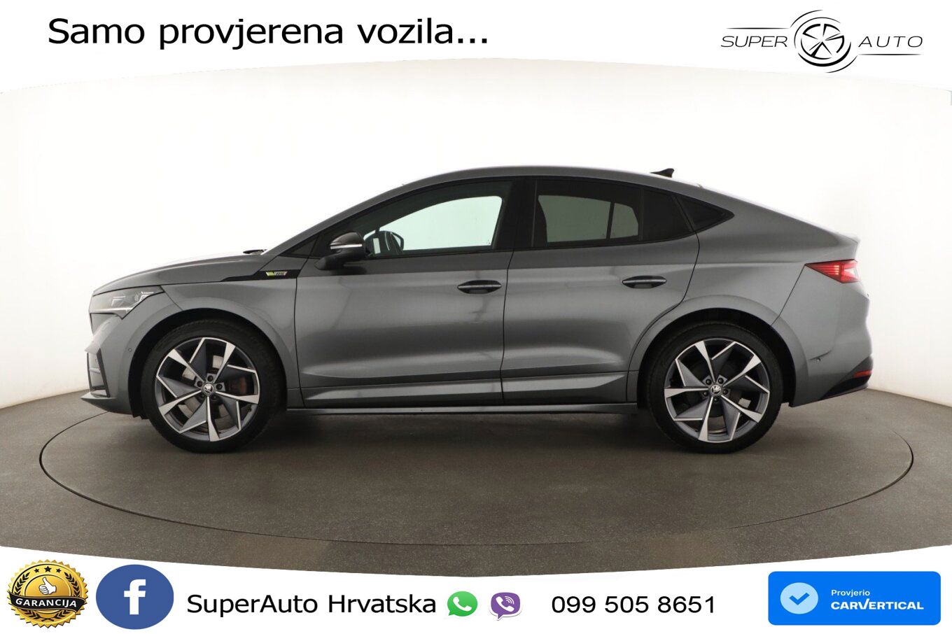 Škoda Enyaq Coupe iV RS 82 kWh (299 KS) AWD