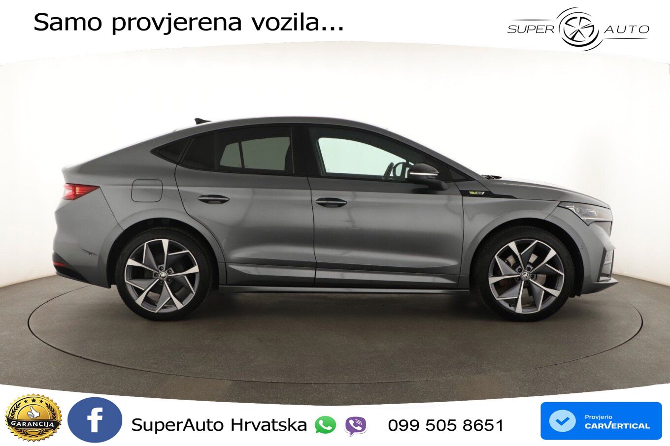 Škoda Enyaq Coupe iV RS 82 kWh (299 KS) AWD