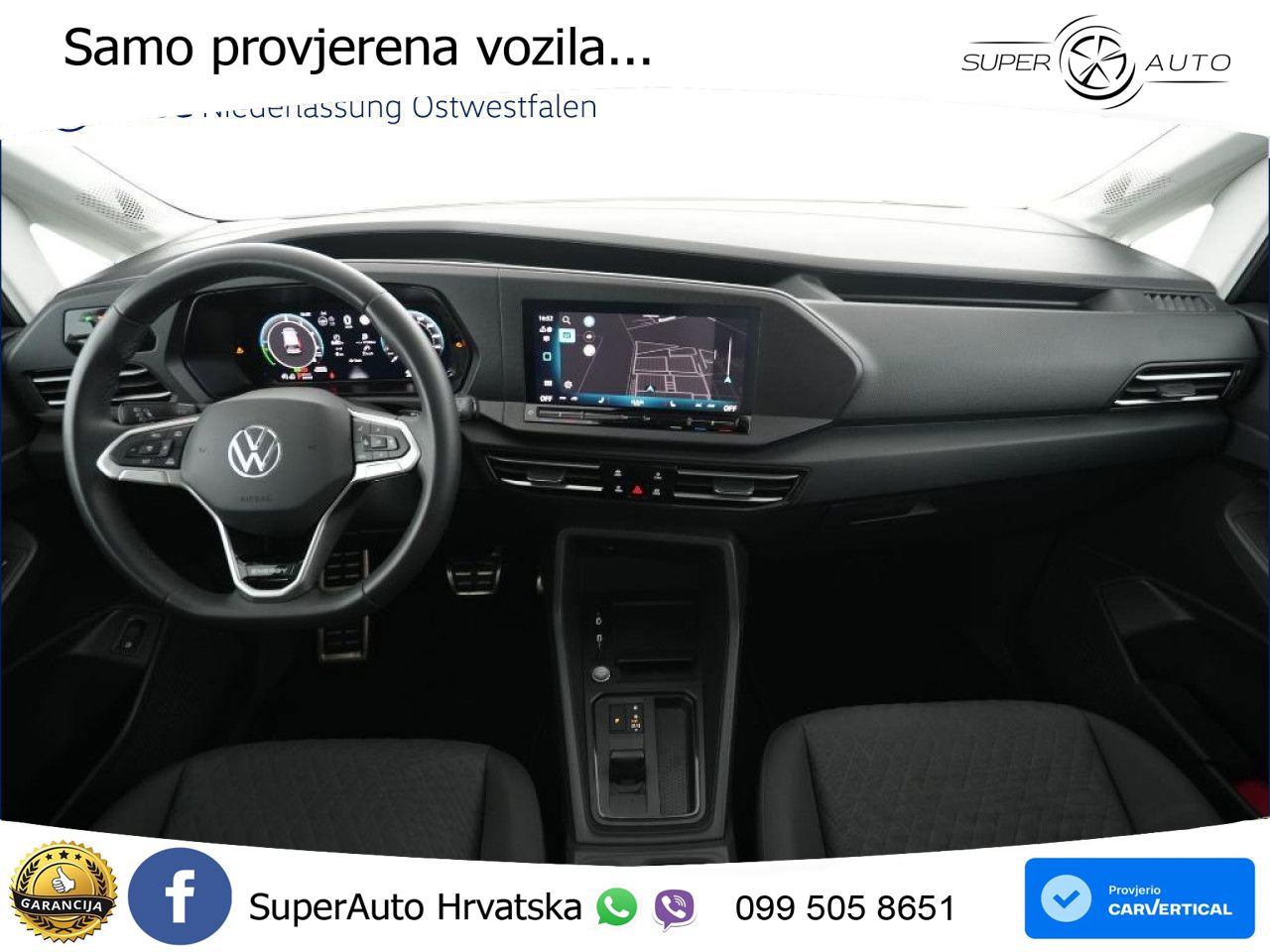 Volkswagen Caddy ENERGY Rear View Navigation Euro6 Klima ZV 116 KS