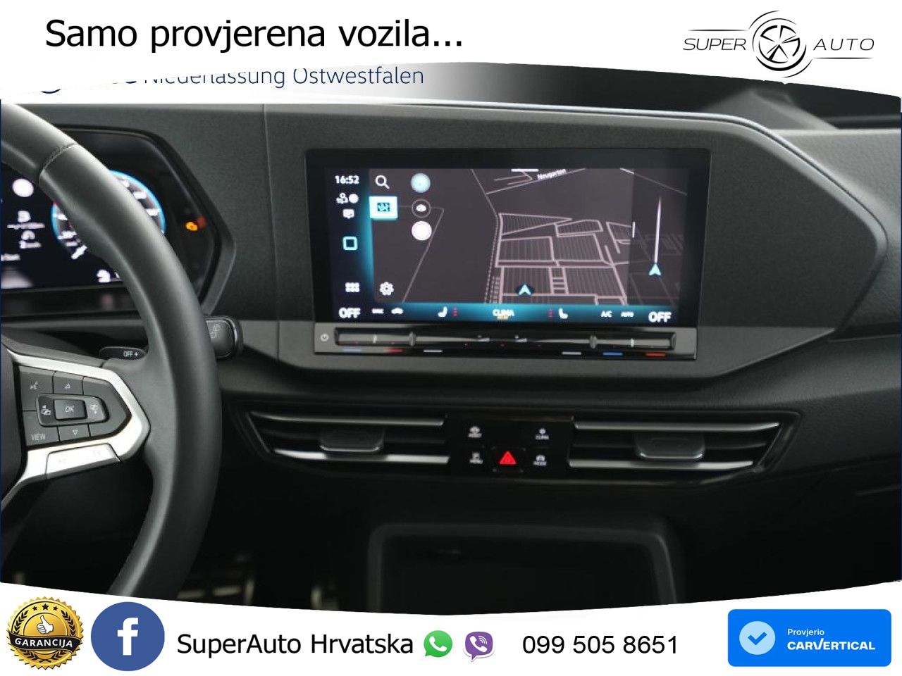 Volkswagen Caddy ENERGY Rear View Navigation Euro6 Klima ZV 116 KS