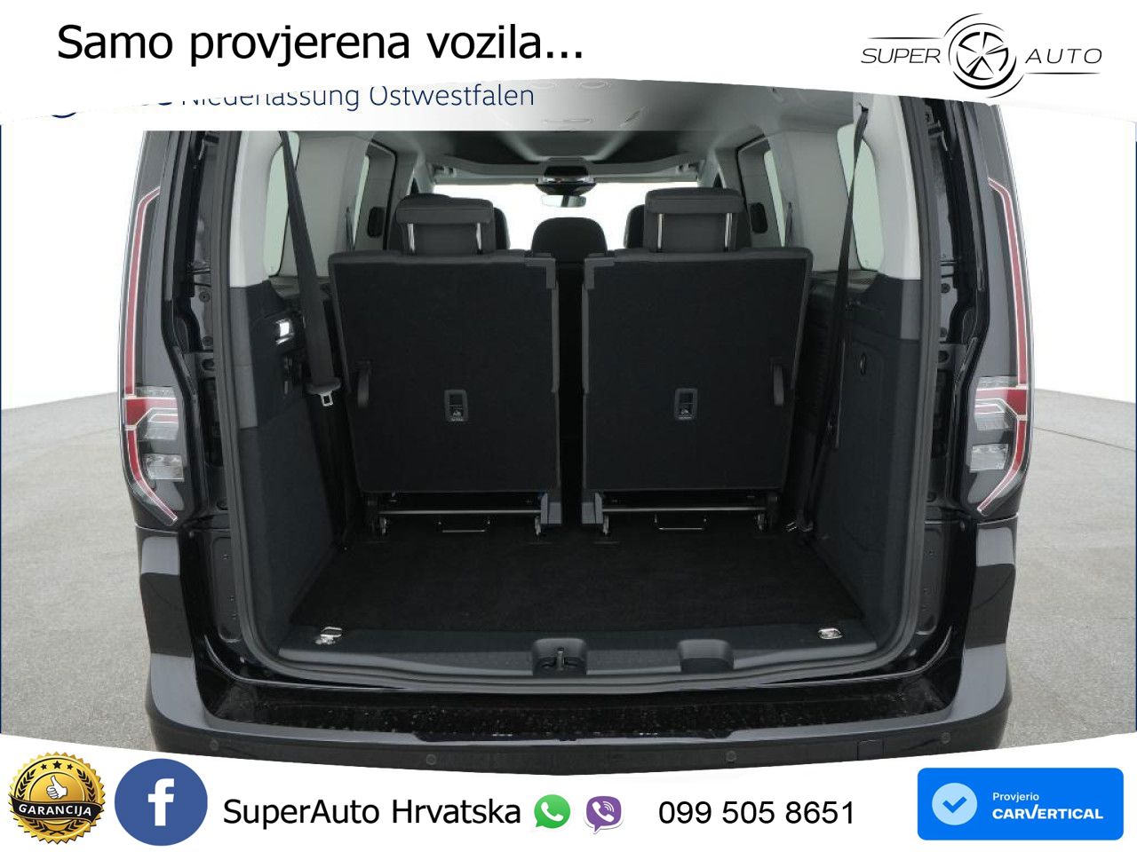 Volkswagen Caddy ENERGY Rear View Navigation Euro6 Klima ZV 116 KS