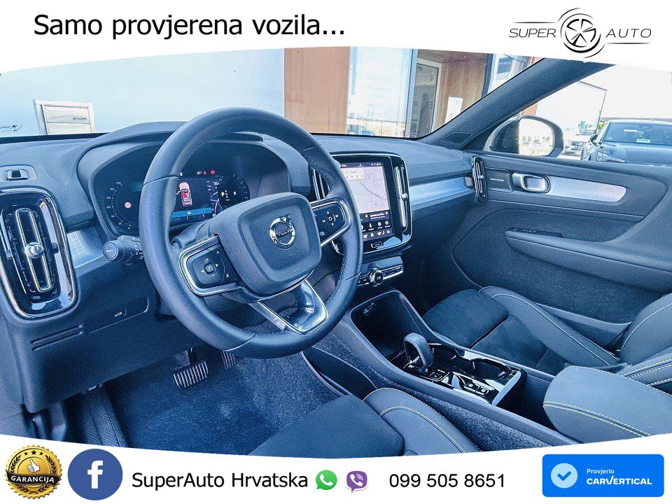Volvo XC40 2.0 B3 163 KS Automatic LED+GR SJED+ACC