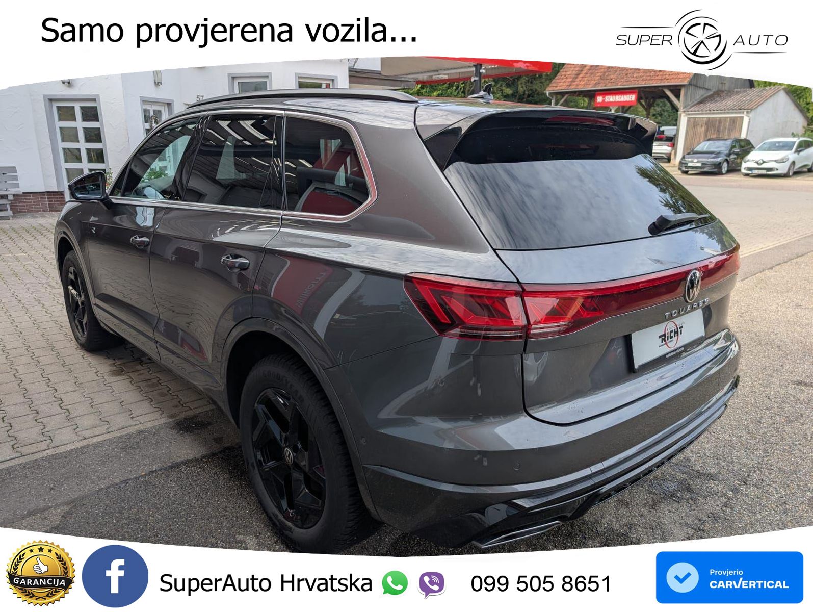 Volkswagen Touareg 3.0 V6 TDI (231 KS) 4MOTION Tiptronic R-Line MATRIX+GR SJED+KAM