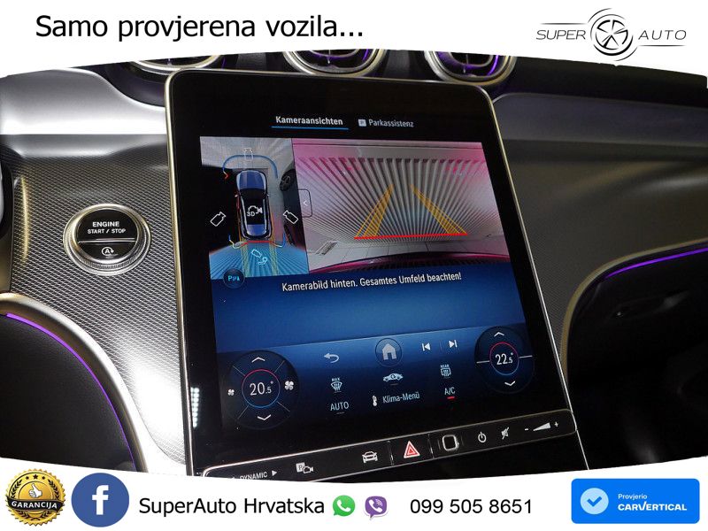 Mercedes GLC 200d (163 KS) 4MATIC 9G-TRONIC Avantgarde ACC+GR SJED+360+PANO