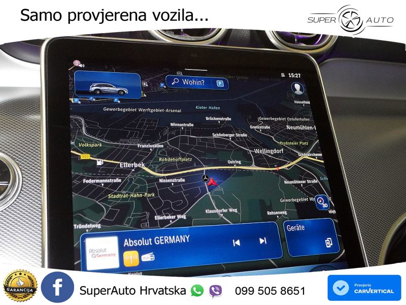 Mercedes GLC 200d (163 KS) 4MATIC 9G-TRONIC Avantgarde ACC+GR SJED+360+PANO
