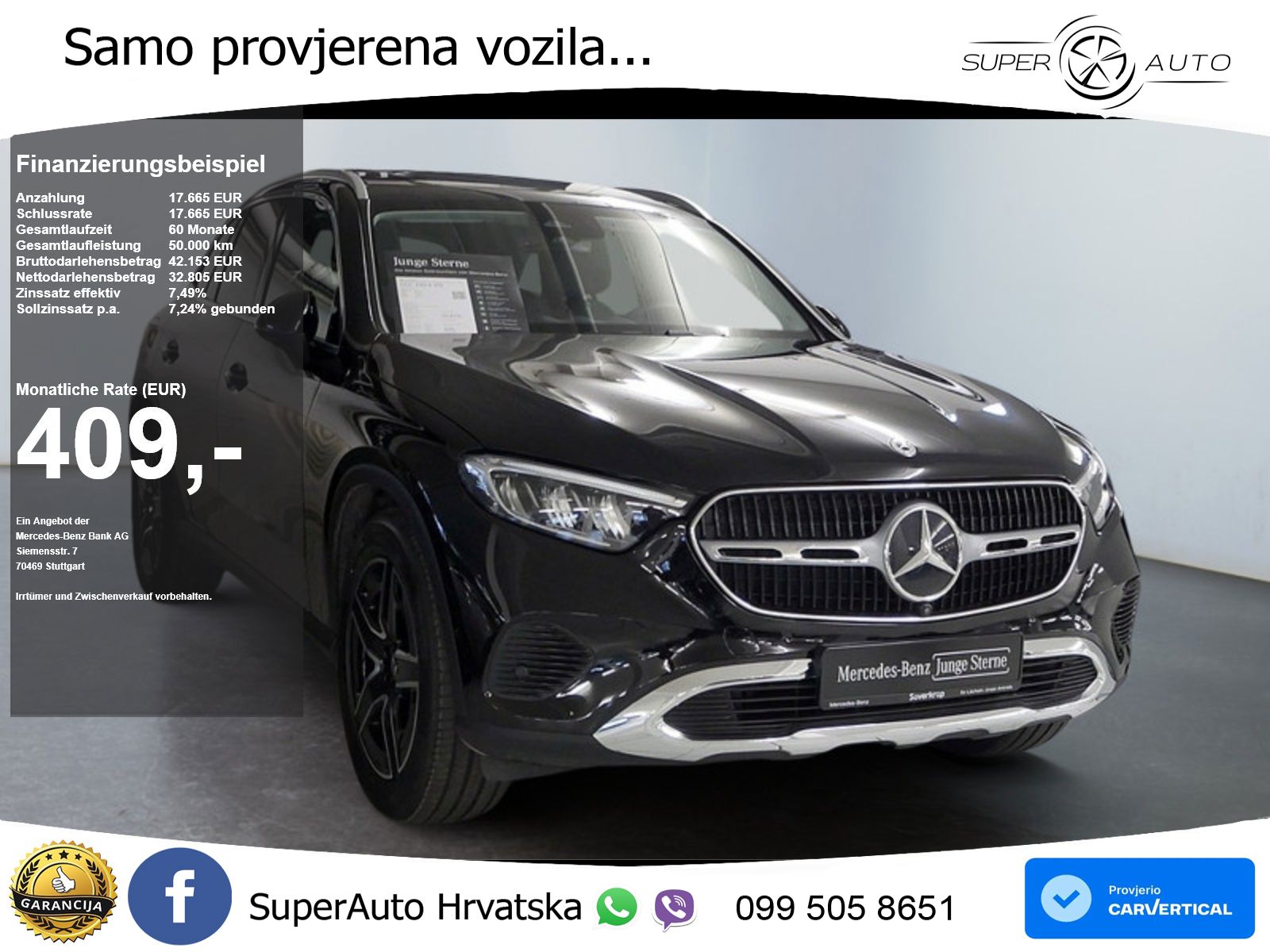 Mercedes GLC 200d (163 KS) 4MATIC 9G-TRONIC Avantgarde ACC+GR SJED+360+PANO