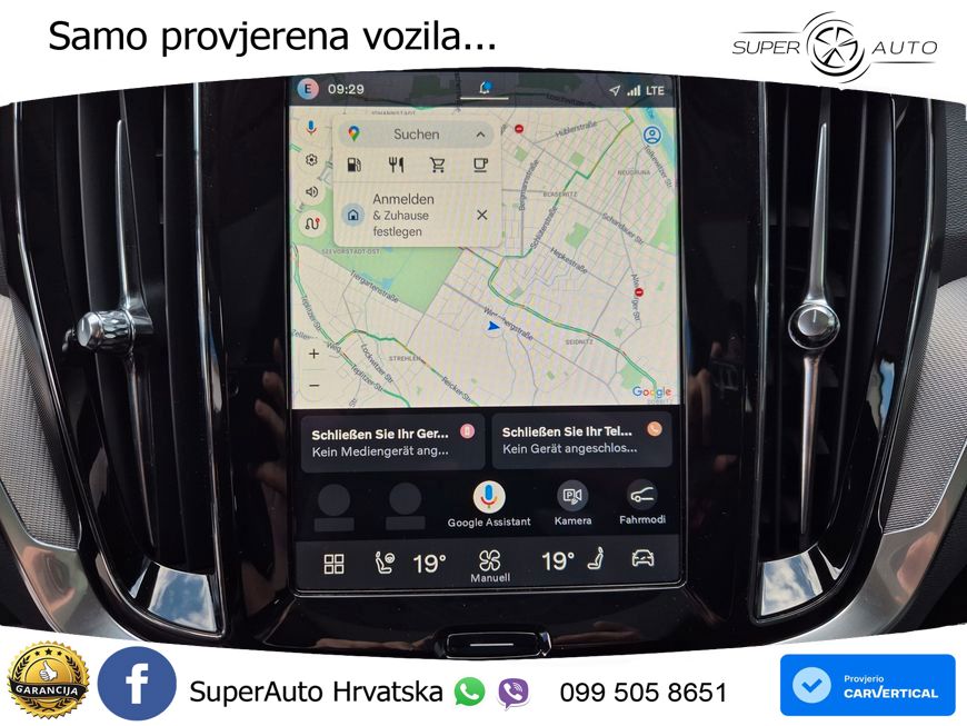 Volvo V60 2.0 B4 Benzin DCT ACC+HEAD+4xGR SJED+360+PANO