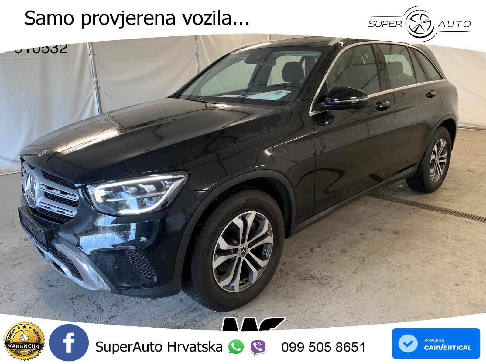 Mercedes GLC 220d (194 KS) 4MATIC G-TRONIC LED+GR SJED+ACC