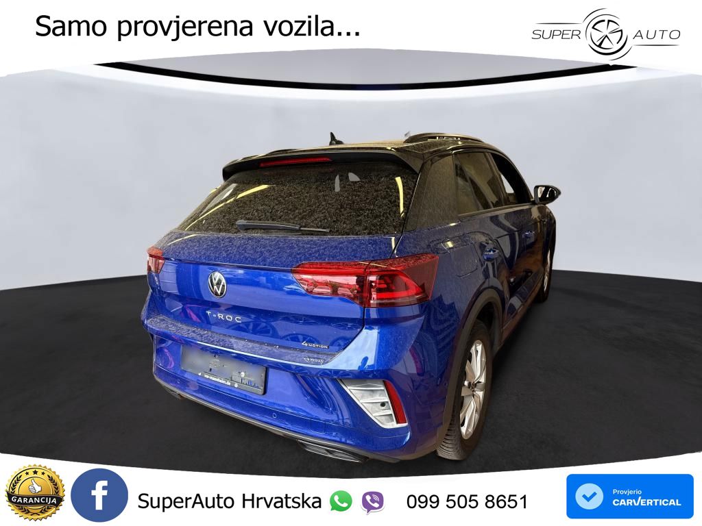 Volkswagen T-Roc 2.0 TSI (190 KS) 4M DSG LED+GR SJED+ACC