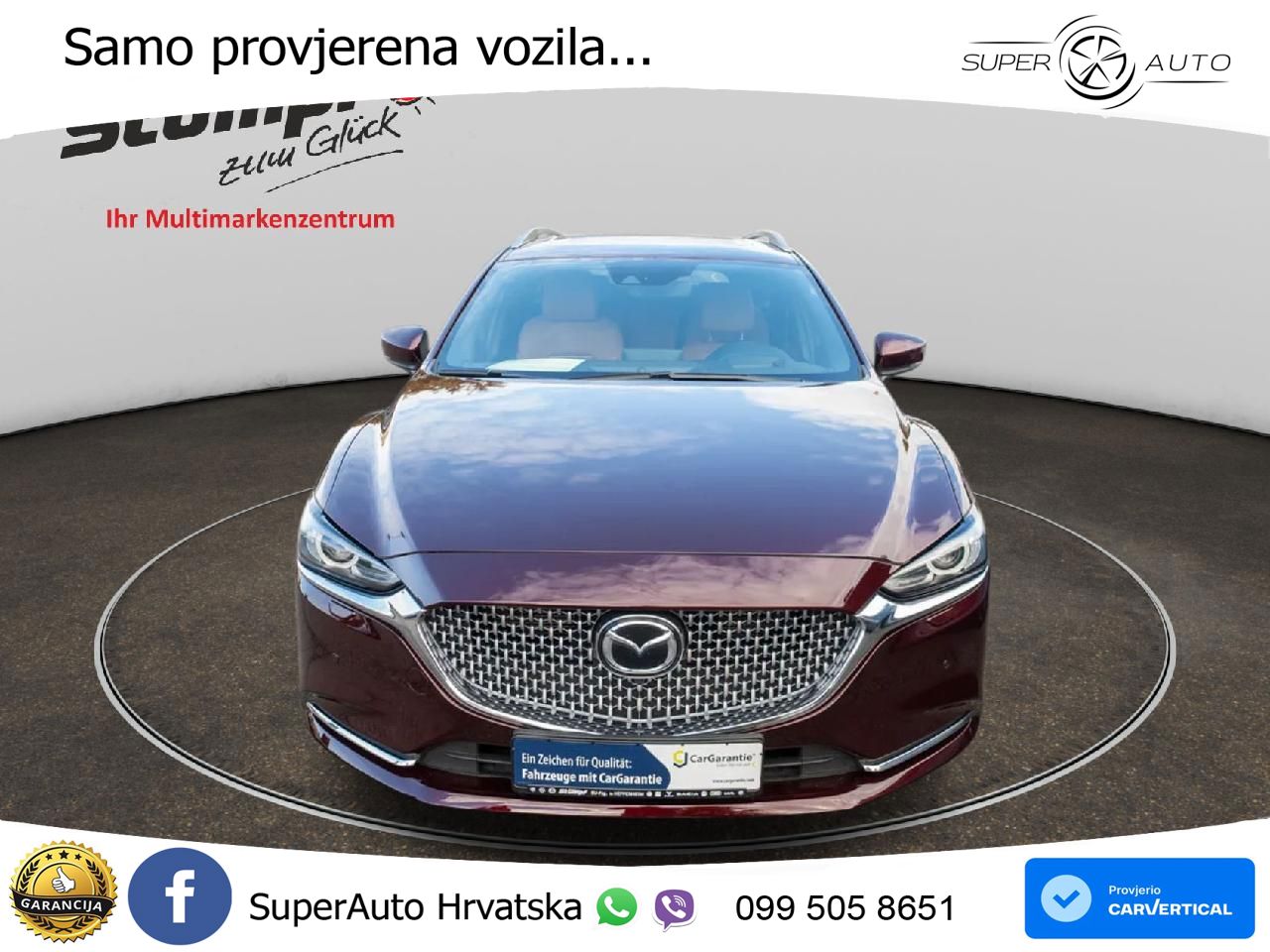 Mazda 6 Sport Combi 2.5 SKYACTIV-G (194 KS) SKYACTIV-Drive MATRIX+GR SJED+KAM