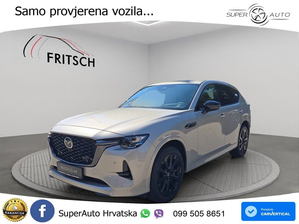 Mazda CX-60 3.3 e-Skyactiv D (254 KS) AWD Automatic MATRIX+GR SJED+KAM