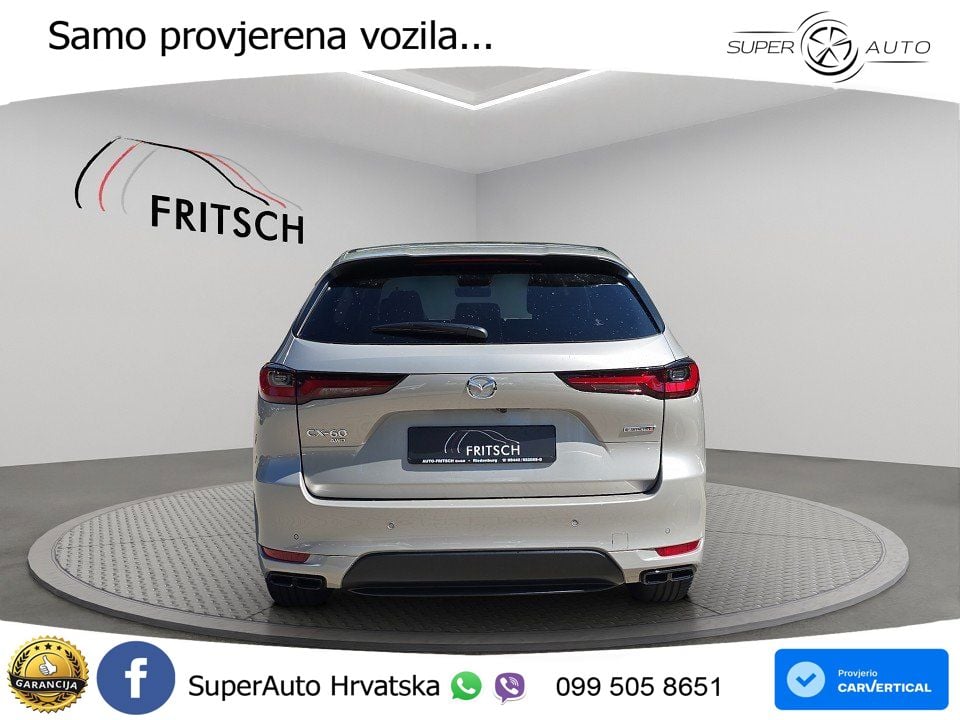 Mazda CX-60 3.3 e-Skyactiv D (254 KS) AWD Automatic MATRIX+GR SJED+KAM