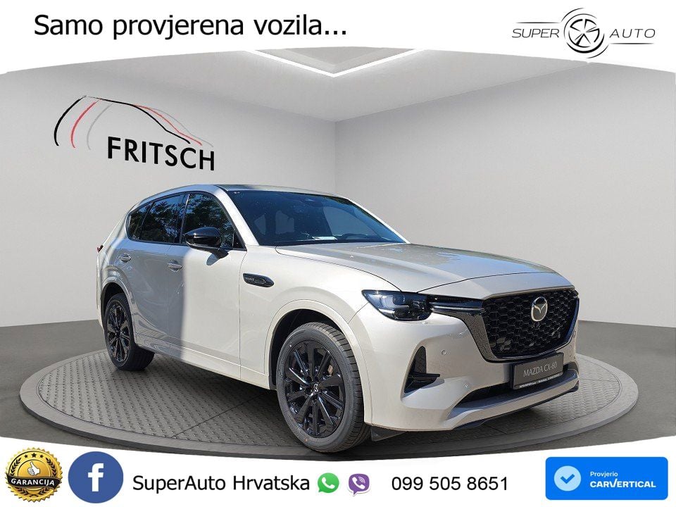Mazda CX-60 3.3 e-Skyactiv D (254 KS) AWD Automatic MATRIX+GR SJED+KAM