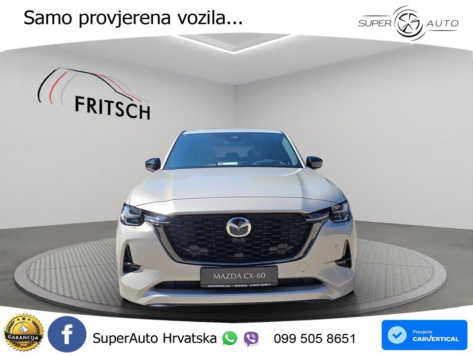 Mazda CX-60 3.3 e-Skyactiv D (254 KS) AWD Automatic MATRIX+GR SJED+KAM