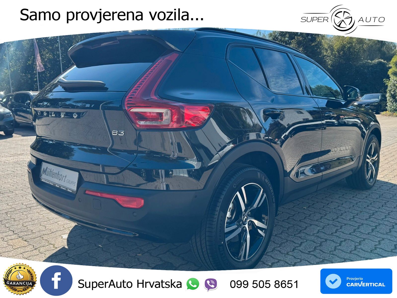 Volvo XC40 2.0 B3 163 KS Automatic LED+GR SJED+ACC