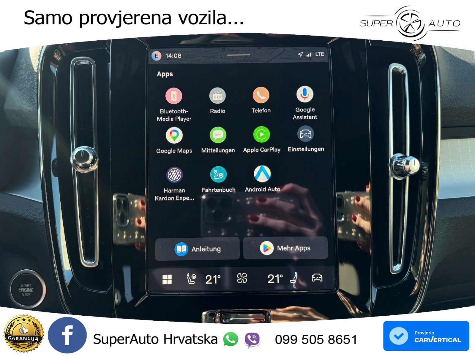 Volvo XC40 2.0 B3 163 KS Automatic LED+GR SJED+ACC