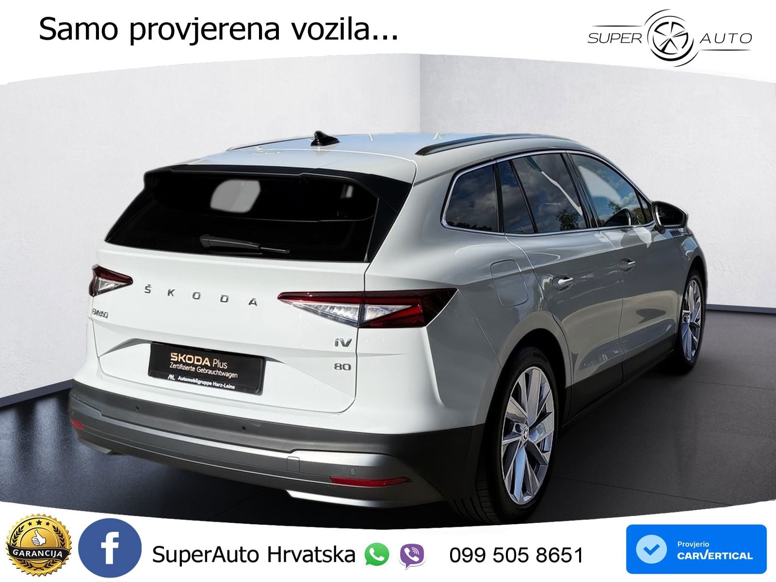 Škoda Enyaq iV 80 82 kWh (204 KS) Loft LED+GR SJED+ACC