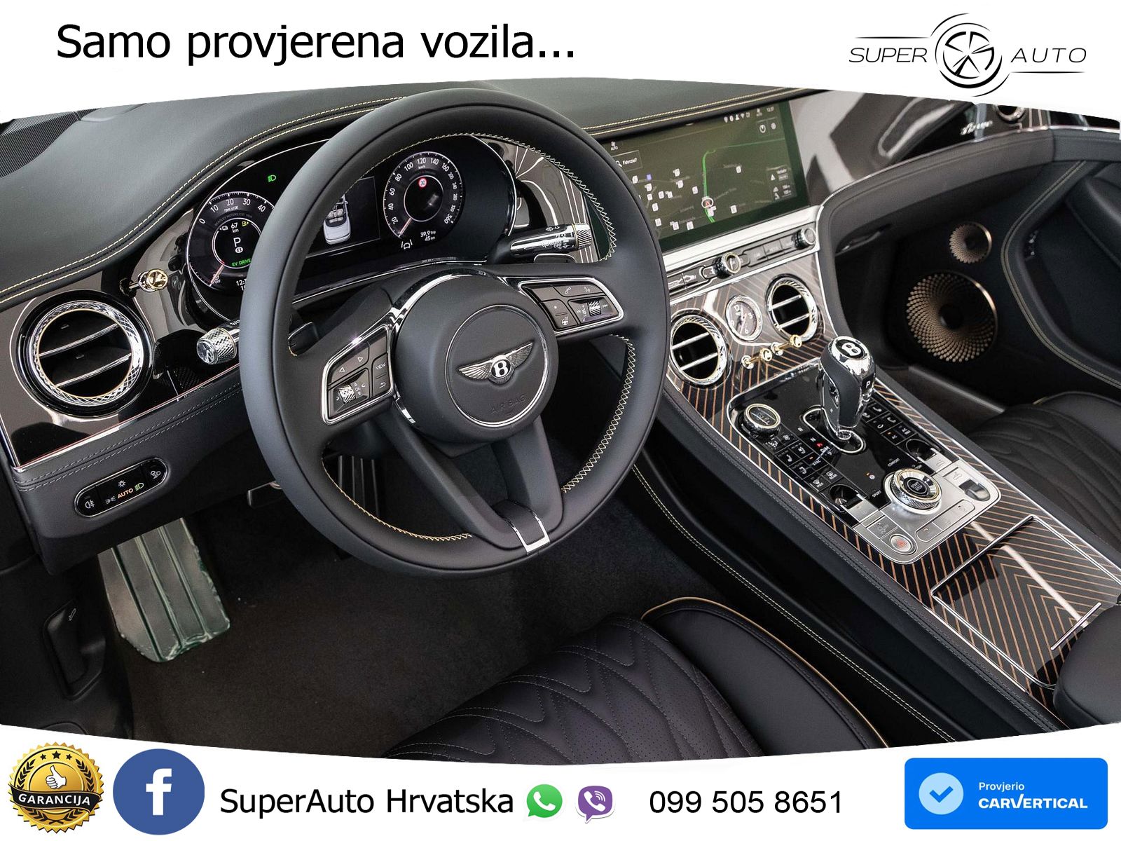 Bentley Continental GTC IV 4.0 V8 TFSi (680 KS) AWD DCT ZRAČNI+ACC+GR SJED+360