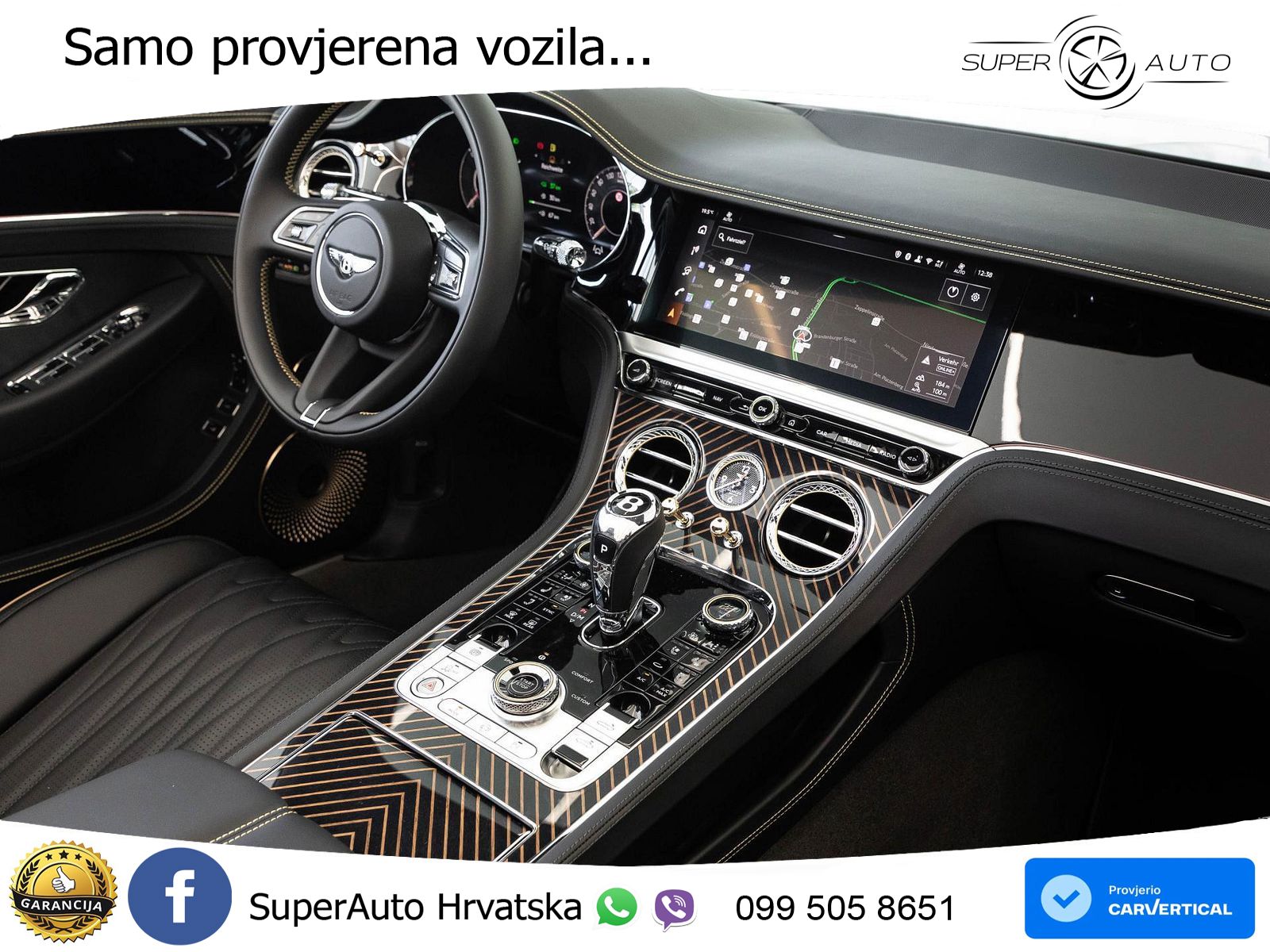 Bentley Continental GTC IV 4.0 V8 TFSi (680 KS) AWD DCT ZRAČNI+ACC+GR SJED+360
