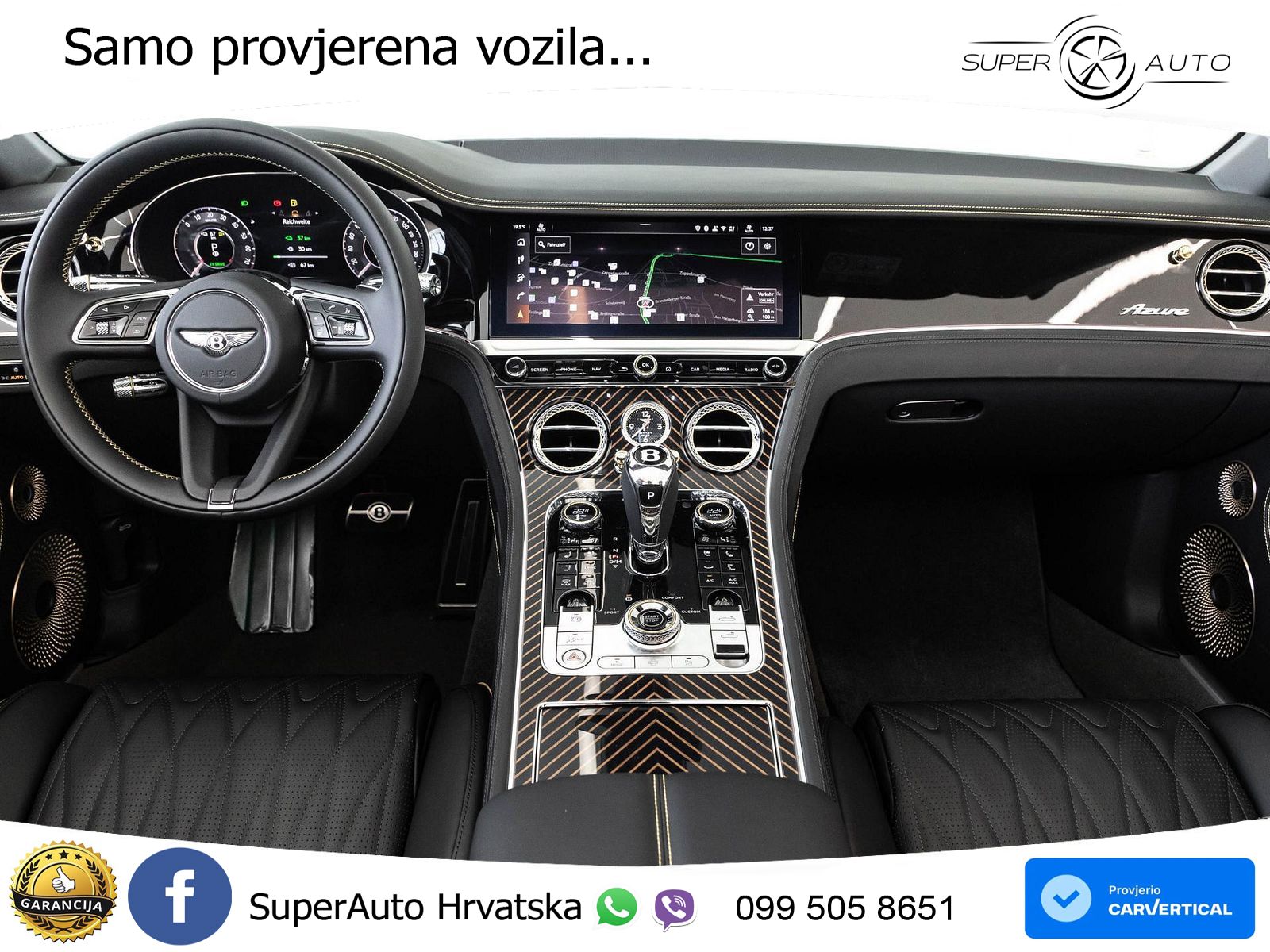 Bentley Continental GTC IV 4.0 V8 TFSi (680 KS) AWD DCT ZRAČNI+ACC+GR SJED+360