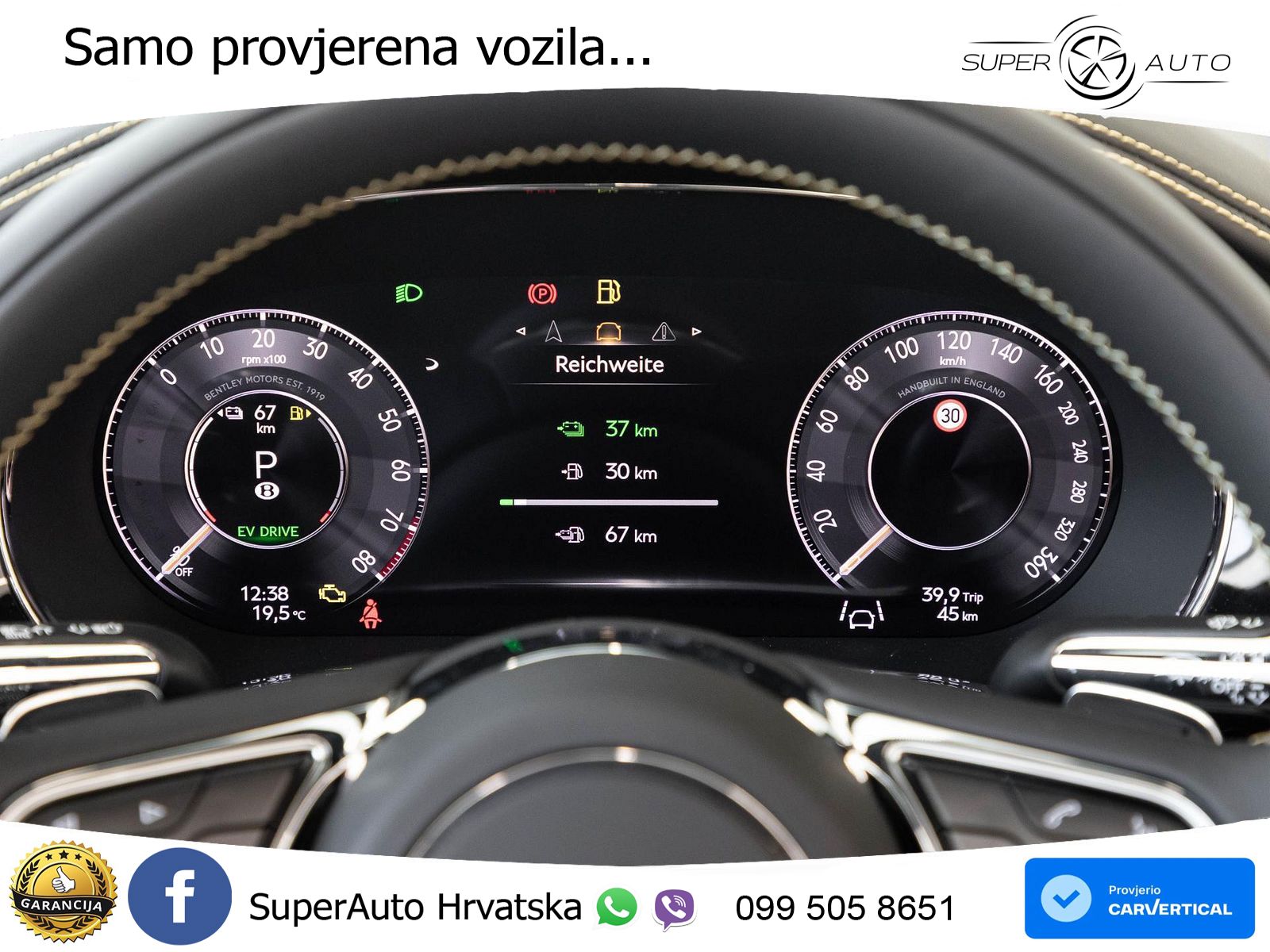 Bentley Continental GTC IV 4.0 V8 TFSi (680 KS) AWD DCT ZRAČNI+ACC+GR SJED+360