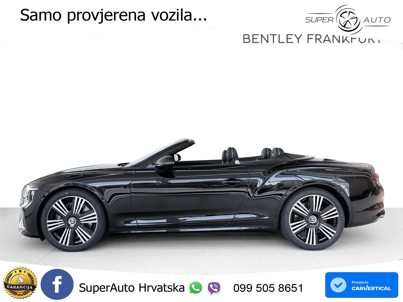 Bentley Continental GTC IV 4.0 V8 TFSi (680 KS) AWD DCT ZRAČNI+ACC+GR SJED+360
