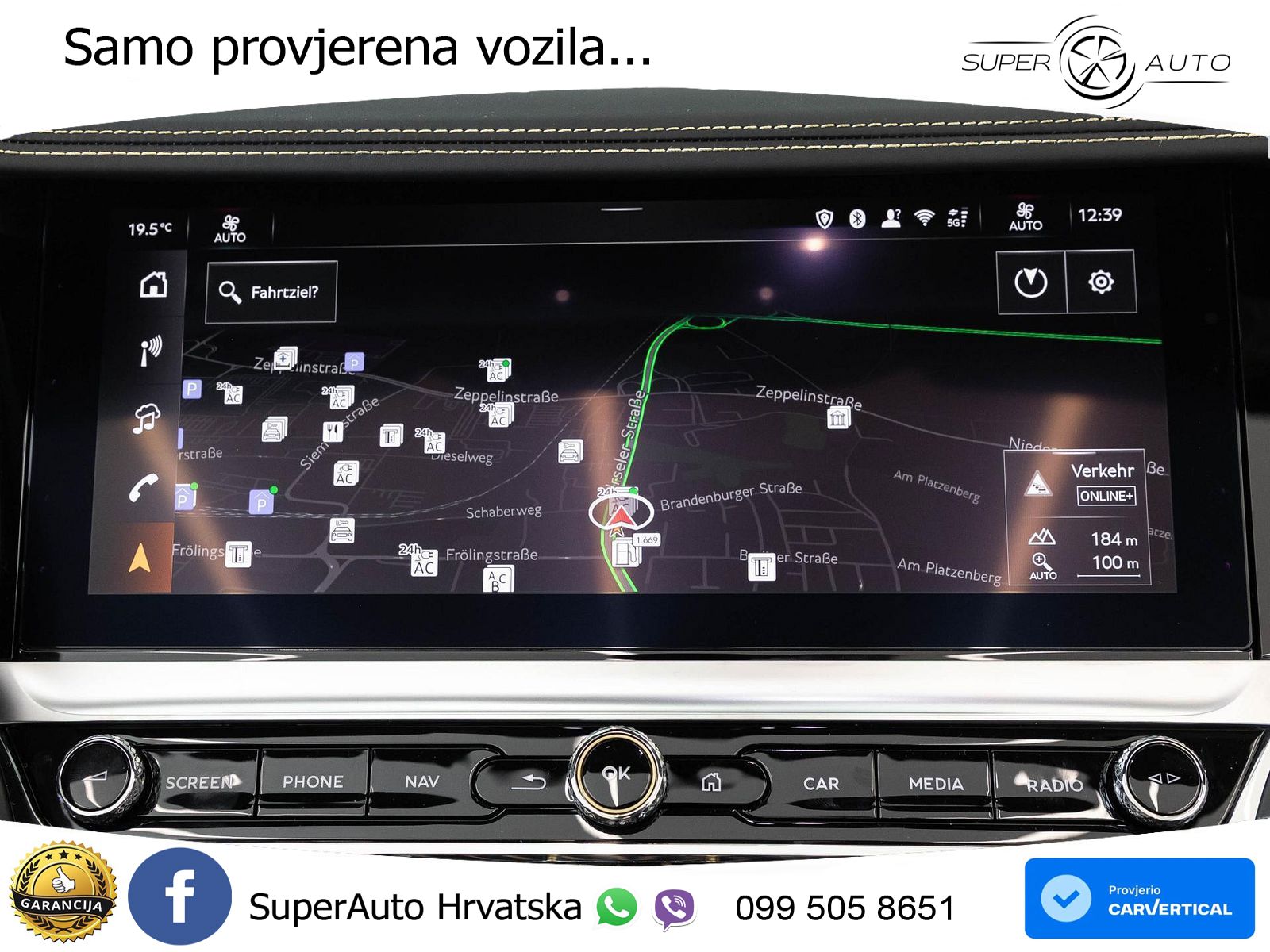 Bentley Continental GTC IV 4.0 V8 TFSi (680 KS) AWD DCT ZRAČNI+ACC+GR SJED+360