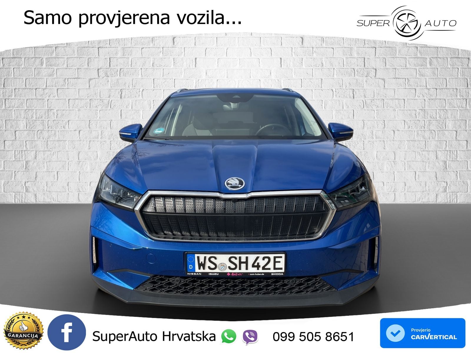 Škoda Enyaq 60 63 kWh (204 KS) LED+GR SJED+ACC