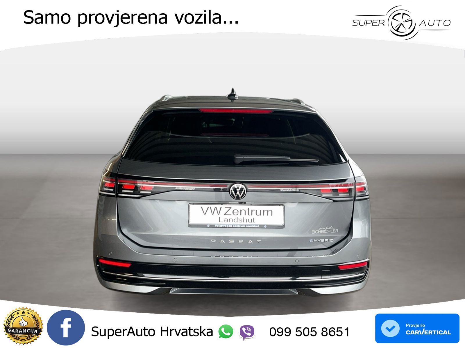 Volkswagen Passat Variant 1.5 TSI (204 KS) eHybrid DSG Elegance LED+GR SJED+ACC