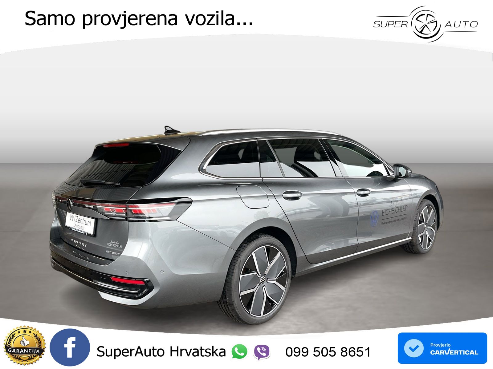 Volkswagen Passat Variant 1.5 TSI (204 KS) eHybrid DSG Elegance LED+GR SJED+ACC