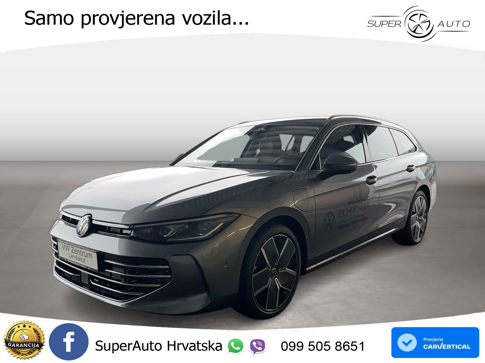 Volkswagen Passat Variant 1.5 TSI (204 KS) eHybrid DSG Elegance LED+GR SJED+ACC