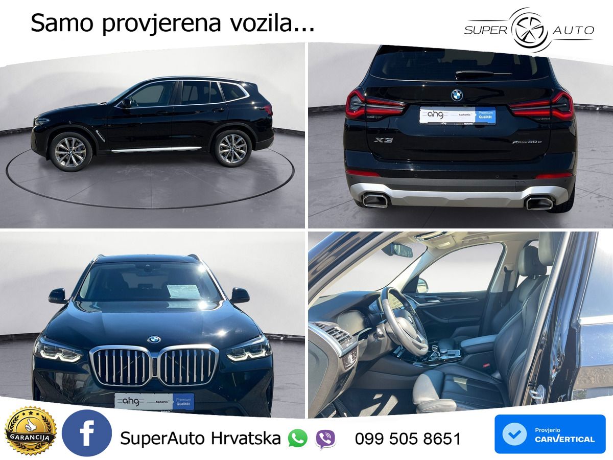 BMW X3 30e xDrive Steptronic LED+GR SJED+ACC