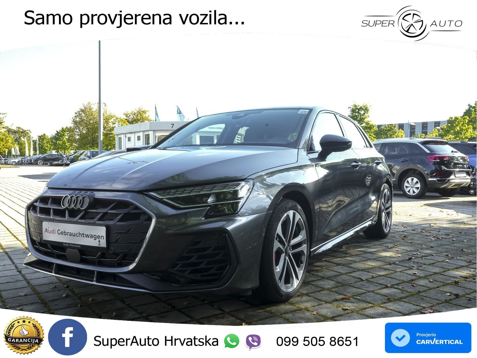 Audi S3 2.0 TFSI (333 KS) quattro S tronic MATRIX+GR SJED+KAM