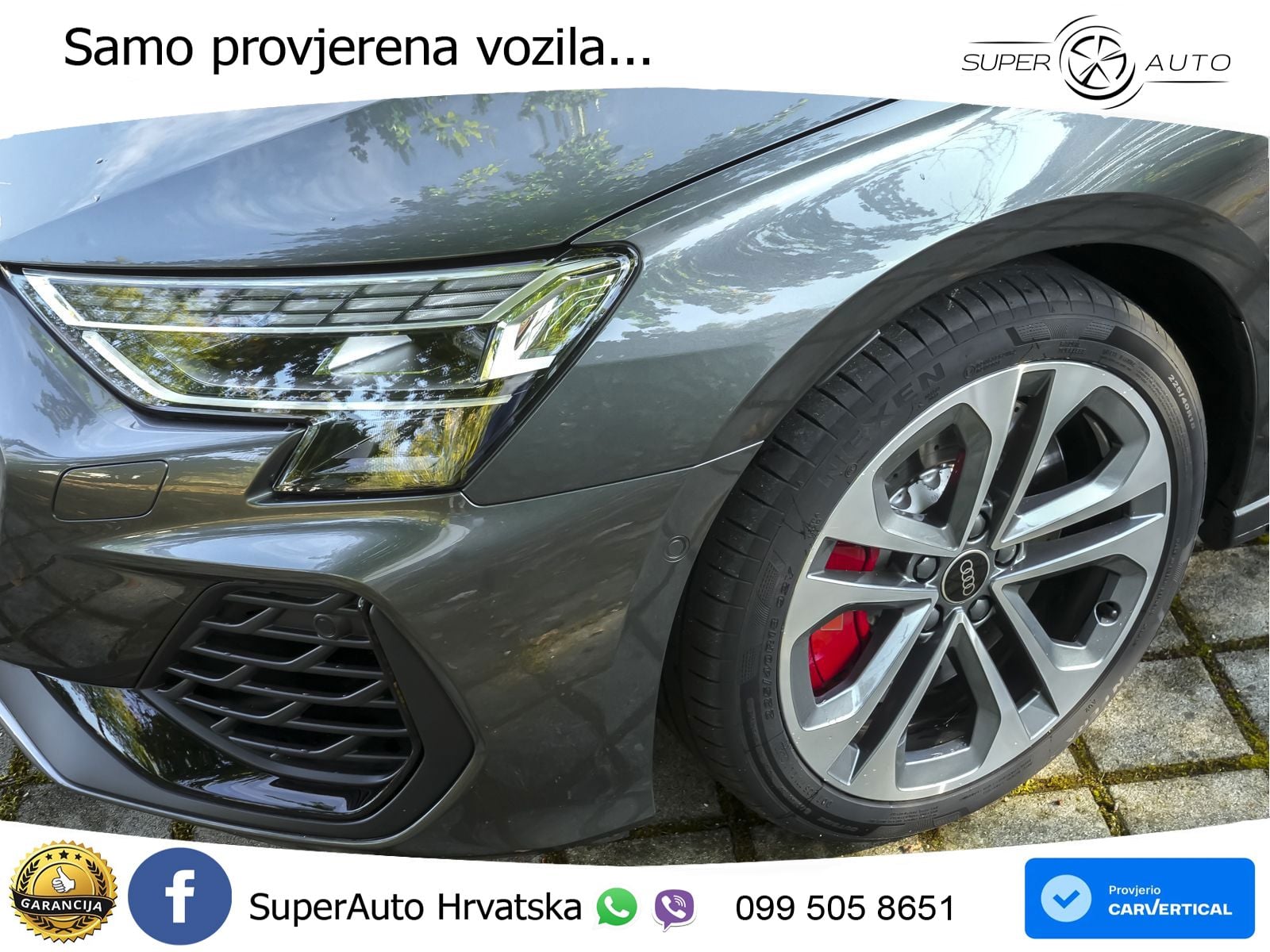Audi S3 2.0 TFSI (333 KS) quattro S tronic MATRIX+GR SJED+KAM