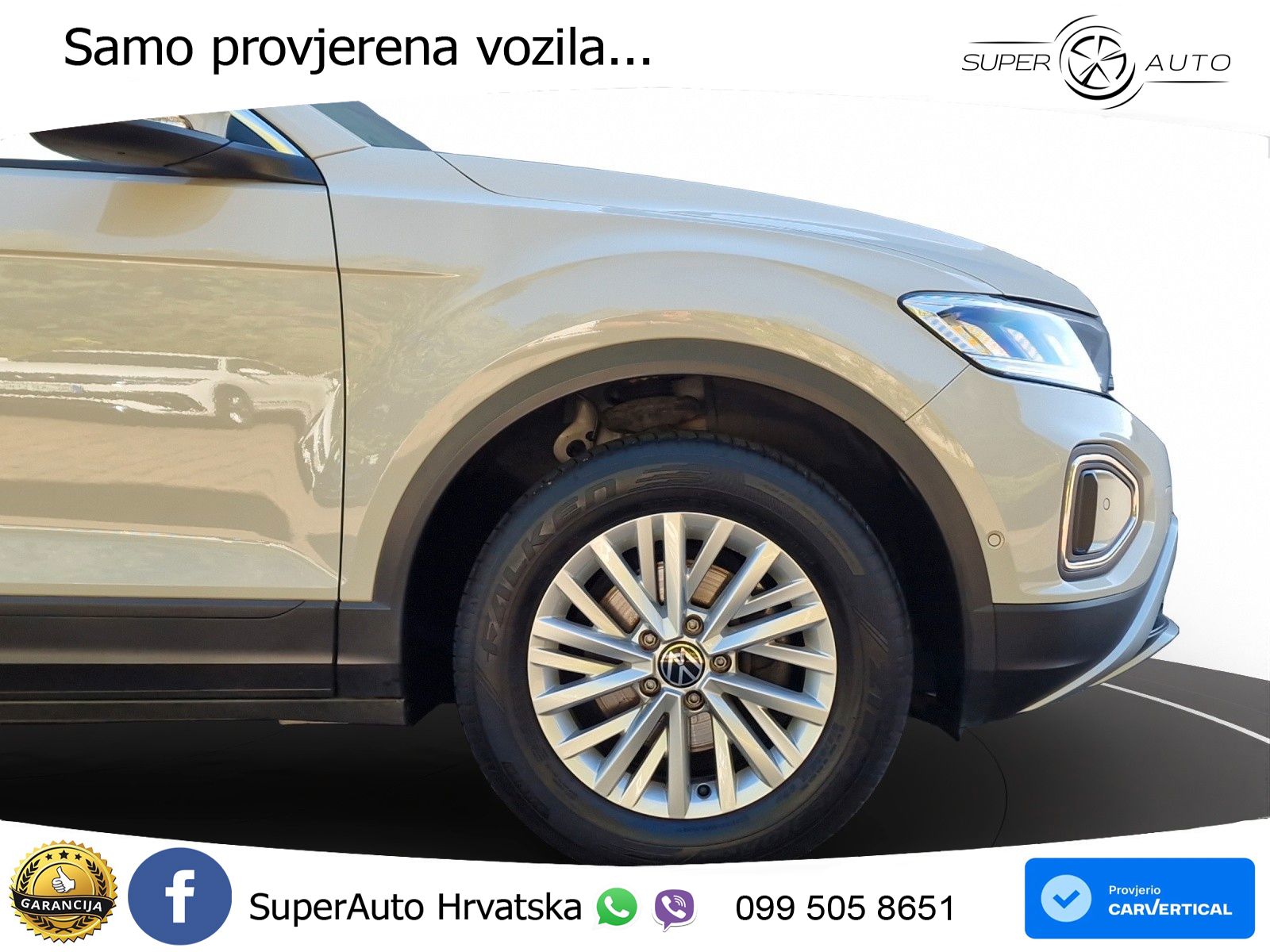 Volkswagen T-Roc 1.5 TSI (150 KS) DSG LED+GR SJED+ACC