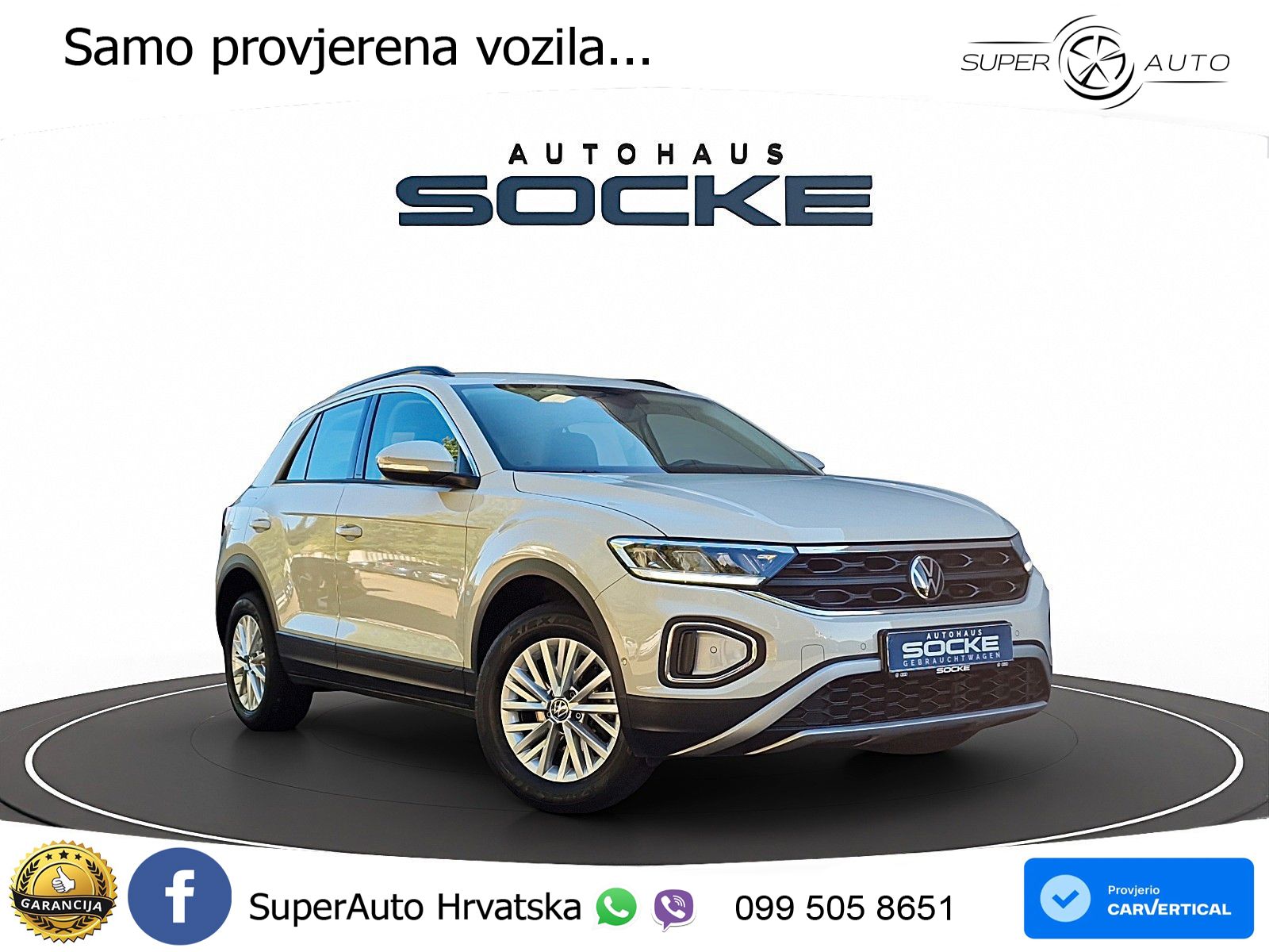 Volkswagen T-Roc 1.5 TSI (150 KS) DSG LED+GR SJED+ACC