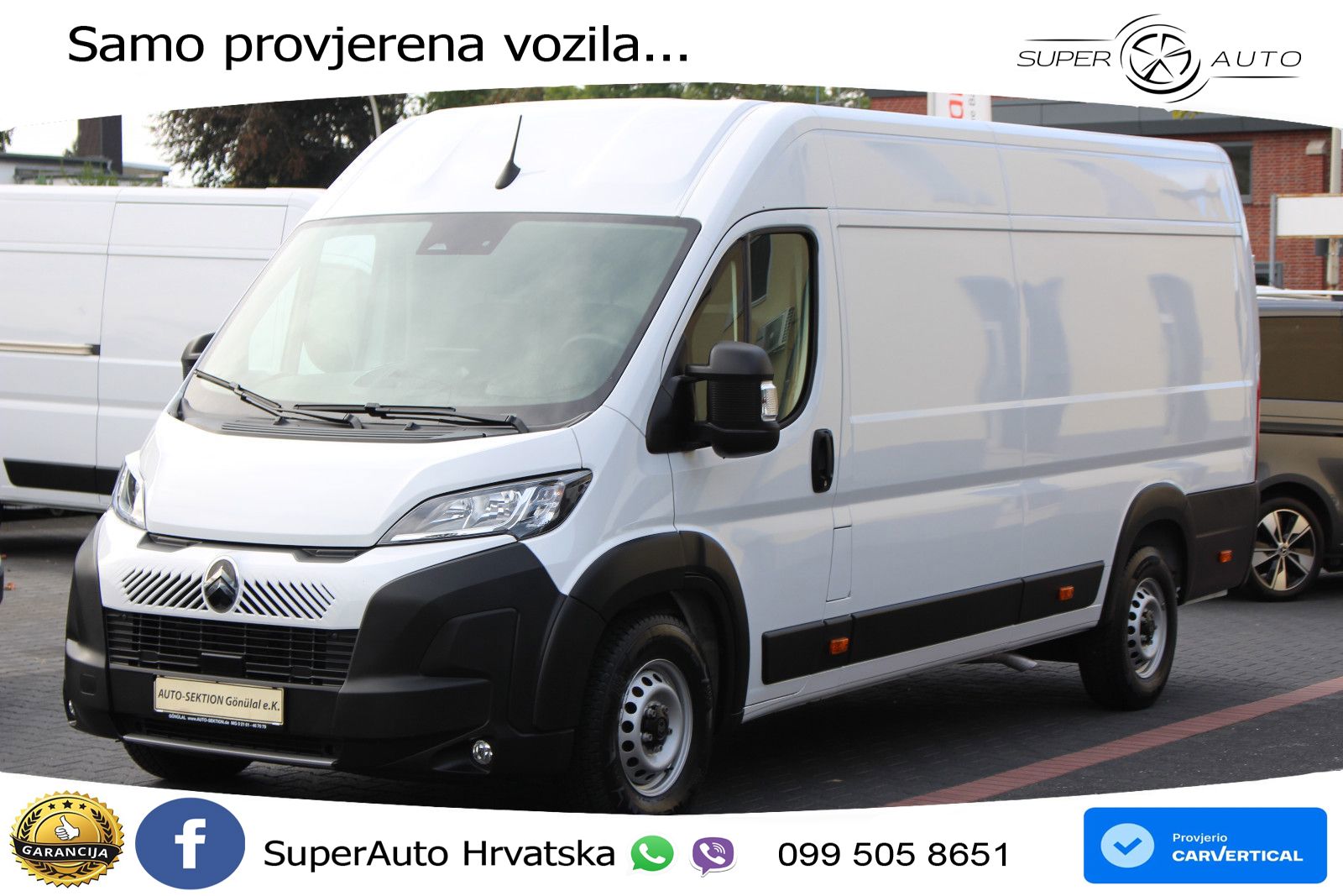 Citroën Jumper 35 L4H2 180 *Klima*Tempomat*Navi*Holz 179 KS