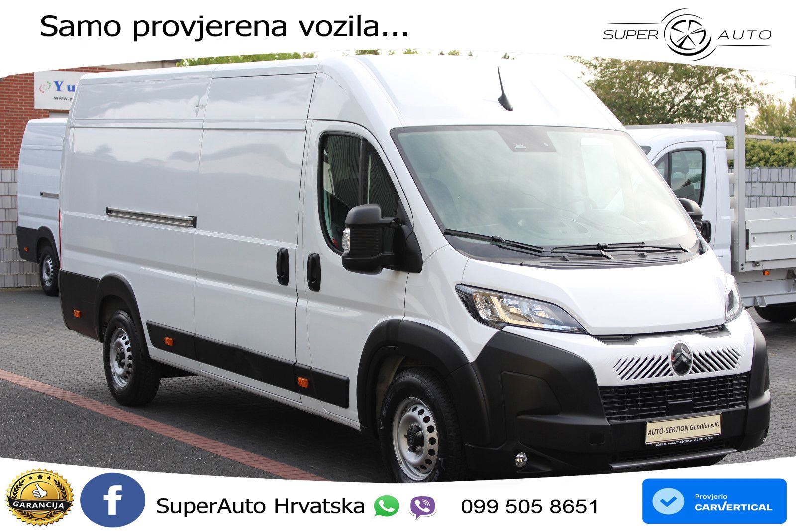 Citroën Jumper 35 L4H2 180 *Klima*Tempomat*Navi*Holz 179 KS