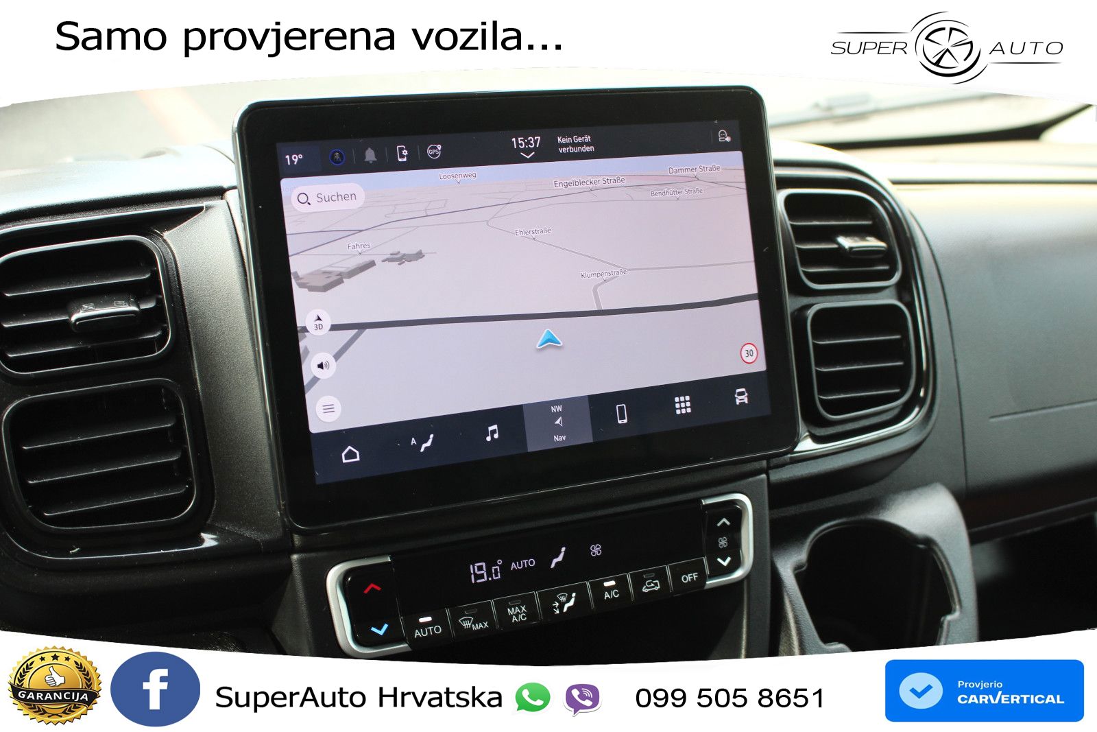 Citroën Jumper 35 L4H2 180 *Klima*Tempomat*Navi*Holz 179 KS