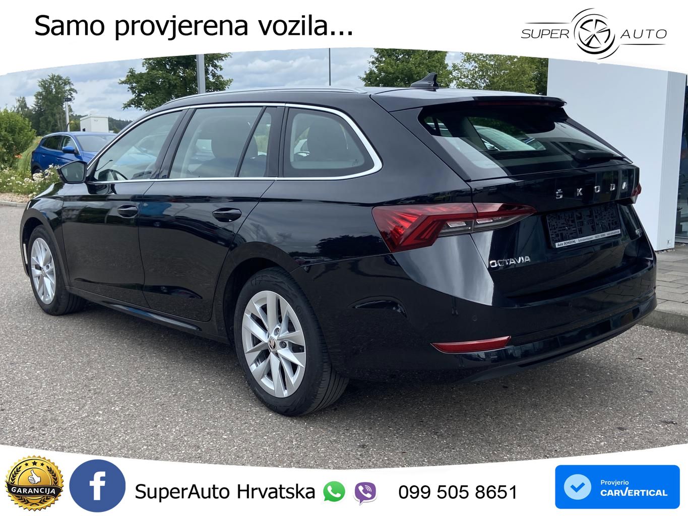 Škoda Octavia Combi 1.5 TSI EVO e-TEC (150 KS) DSG LED+GR SJED+ACC