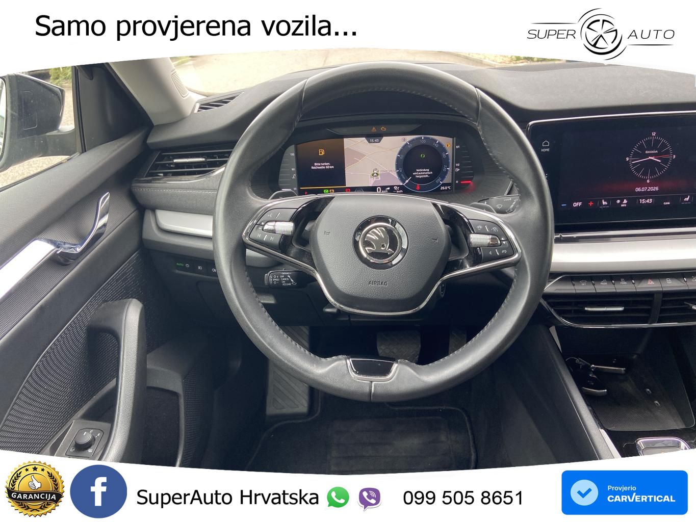 Škoda Octavia Combi 1.5 TSI EVO e-TEC (150 KS) DSG LED+GR SJED+ACC
