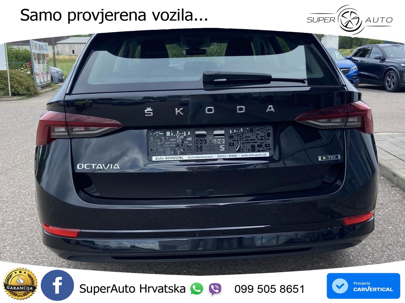 Škoda Octavia Combi 1.5 TSI EVO e-TEC (150 KS) DSG LED+GR SJED+ACC